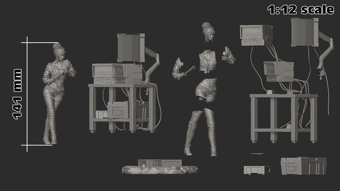 Panam from Cyberpunk Fan-Made Model by h3llcreator