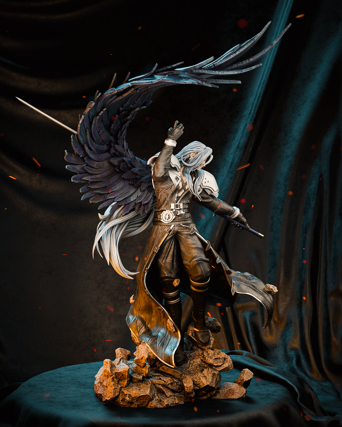 Sephiroth from Final Fantasy Fan-Model by CA3D