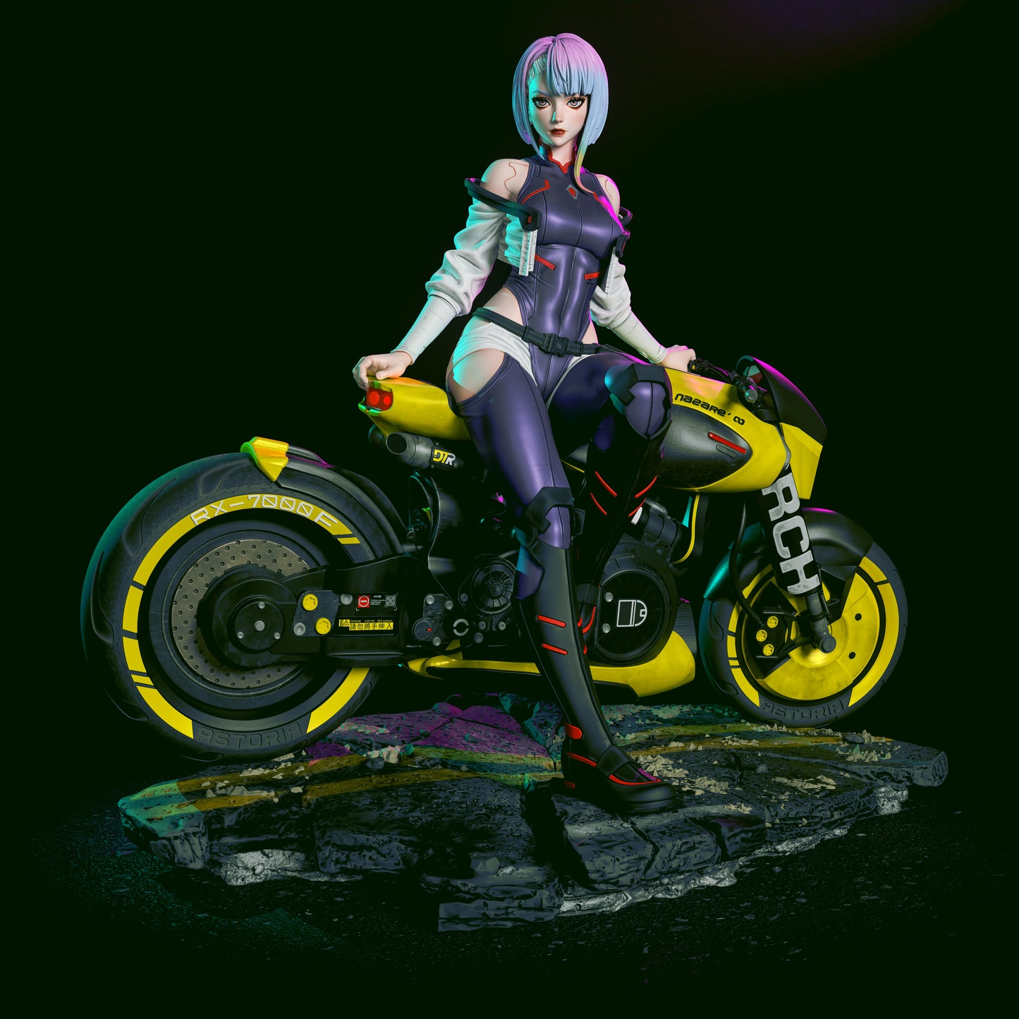 Lucy by CA3D | High Quality Resin Print | Painted Commissions available!