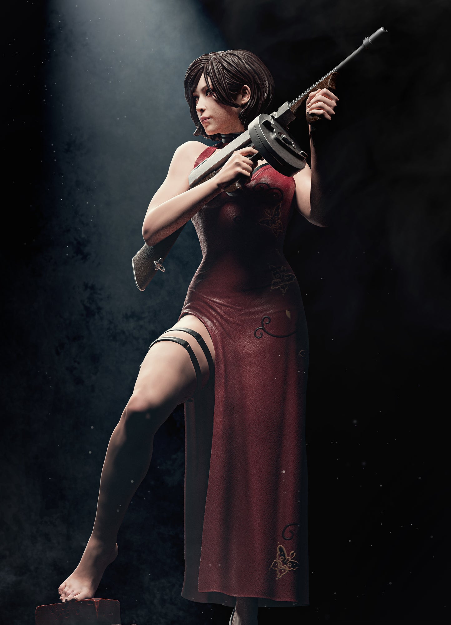 Ada Wong from Resident Evil Fan-Made Model by CA3D - Sephiknot