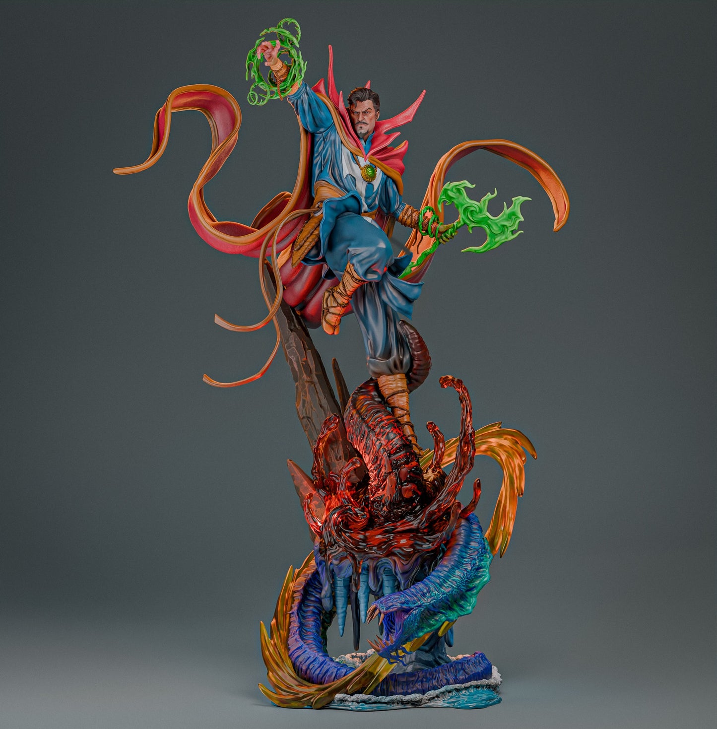 Strange from Marvel Fan-Made Model by CA3D - Sephiknot