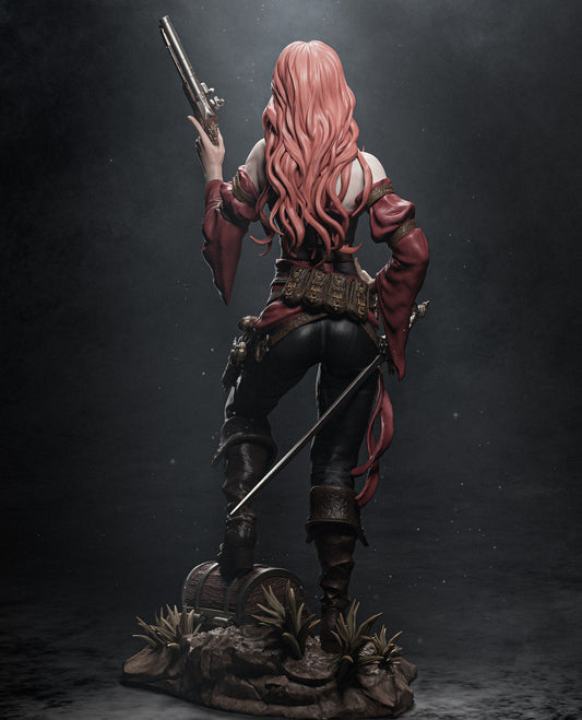 The Pirate original design by CA3D | High Quality Resin Print | Painted Commissions available!