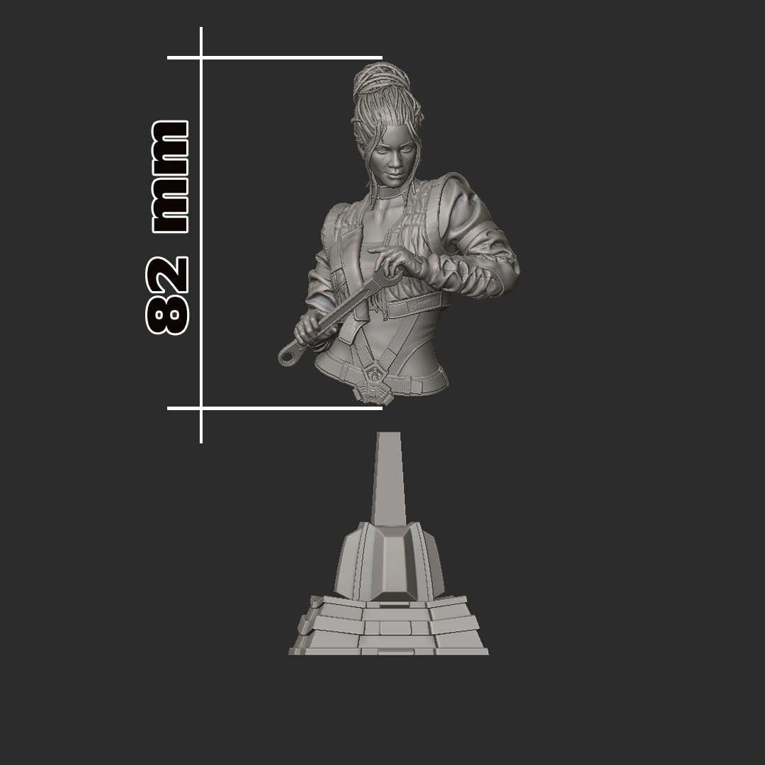 Panam from Cyberpunk Fan-Made Model by h3llcreator