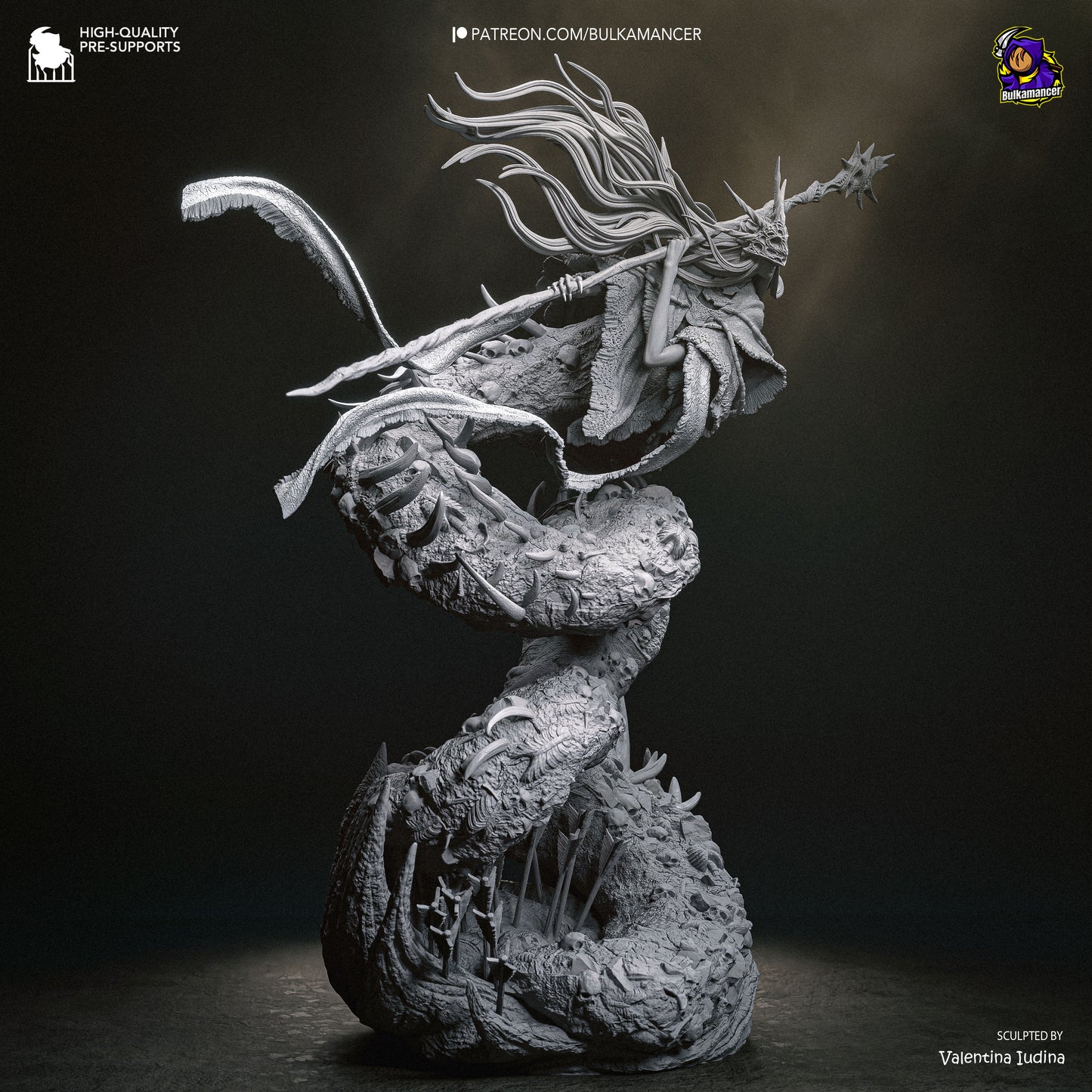 Aldritch by Bulkamancer | High Quality Resin Print | Painted Commissions available!