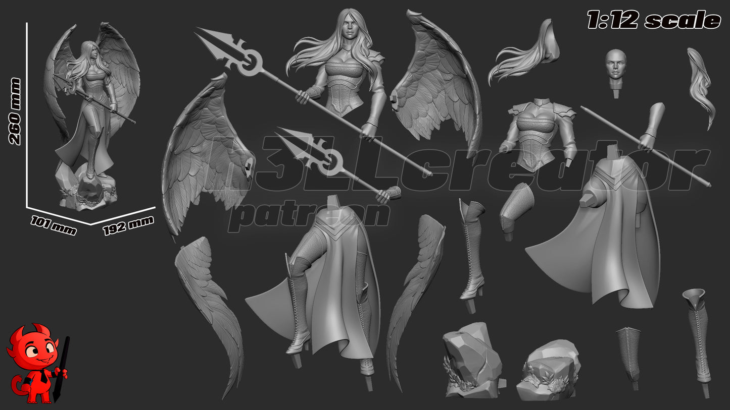 Avacyn by h3ll creator | High Quality Resin Print | Painted Commissions available!
