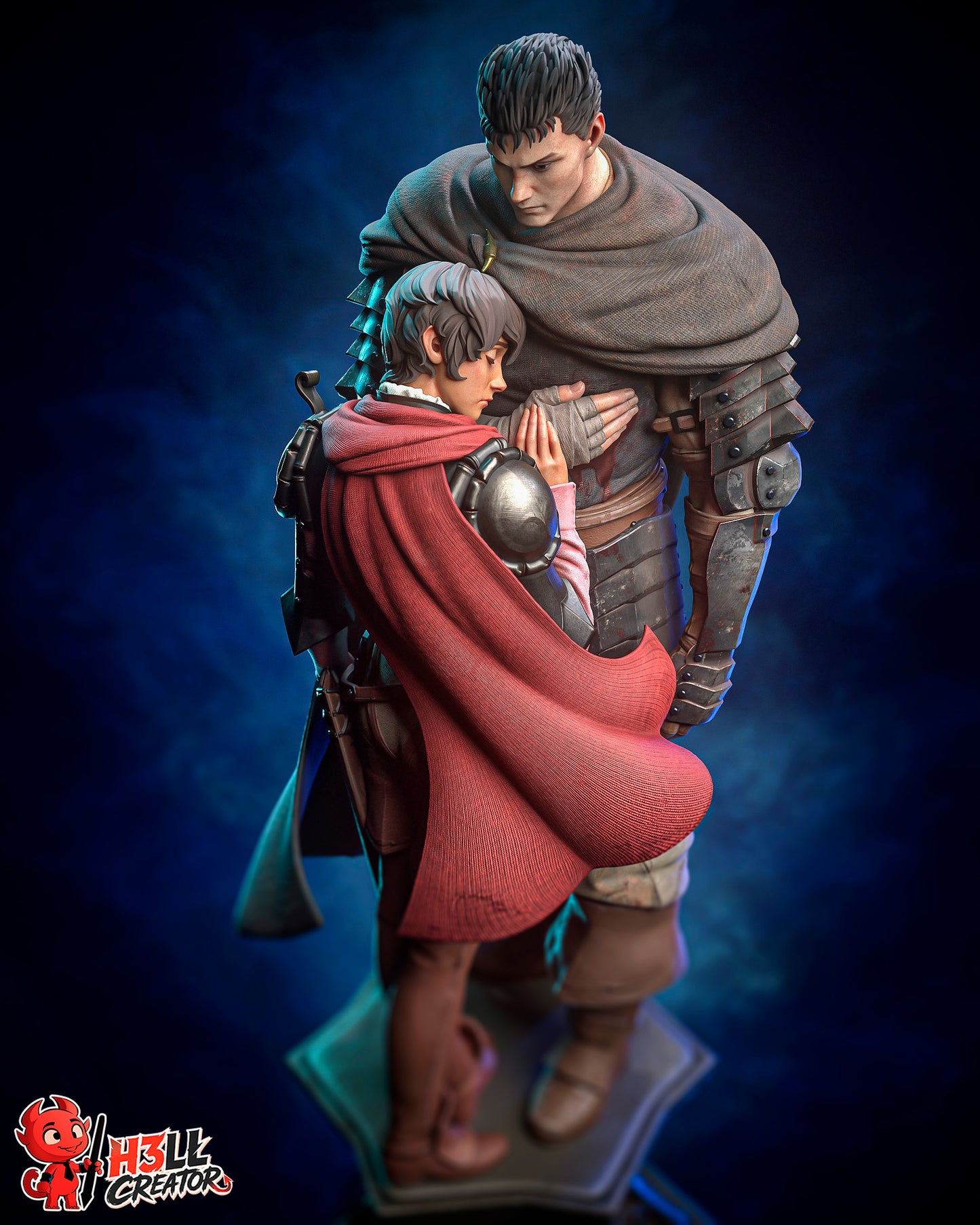 Guts and Casca by h3ll creator | High Quality Resin Print | Painted Commissions available!