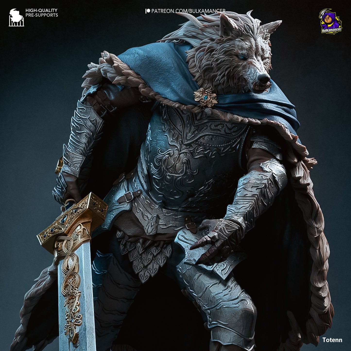 Blaidd Garage Kit | Fanmade Model by Bulkamancer | 3D Printed - Sephiknot