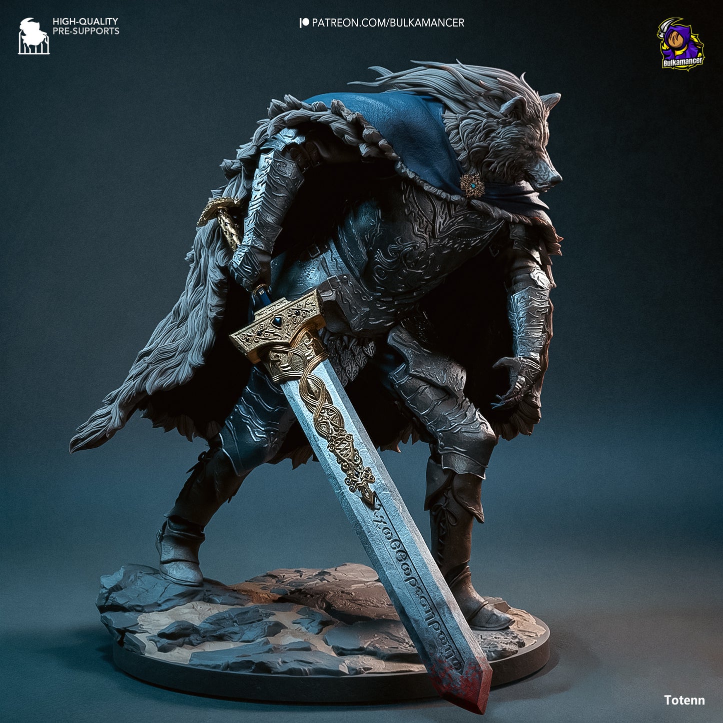 Blaidd Garage Kit | Fanmade Model by Bulkamancer | 3D Printed - Sephiknot
