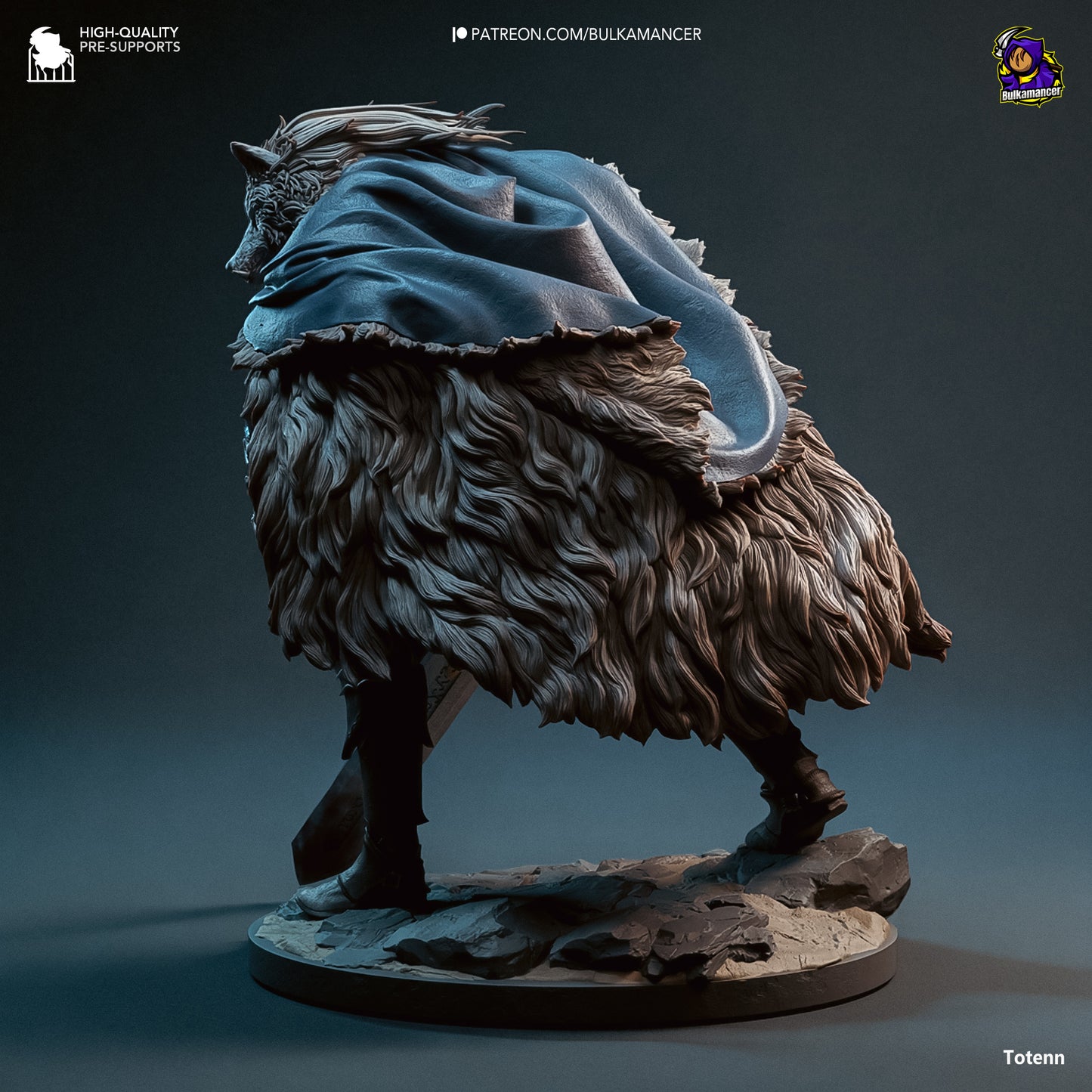 Blaidd Garage Kit | Fanmade Model by Bulkamancer | 3D Printed - Sephiknot