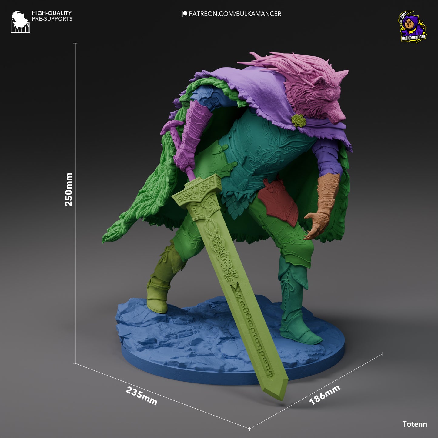 Blaidd Garage Kit | Fanmade Model by Bulkamancer | 3D Printed - Sephiknot