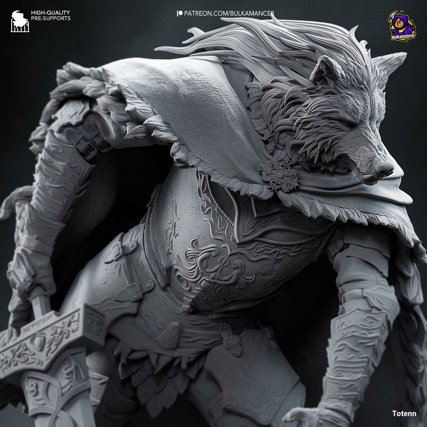 Blaidd Garage Kit | Fanmade Model by Bulkamancer | 3D Printed - Sephiknot