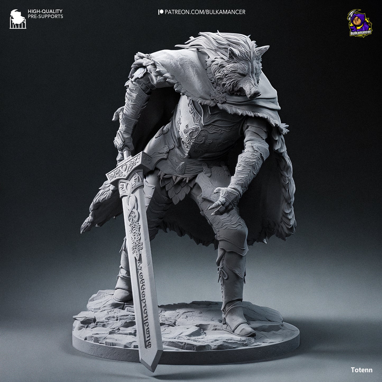Blaidd Garage Kit | Fanmade Model by Bulkamancer | 3D Printed - Sephiknot