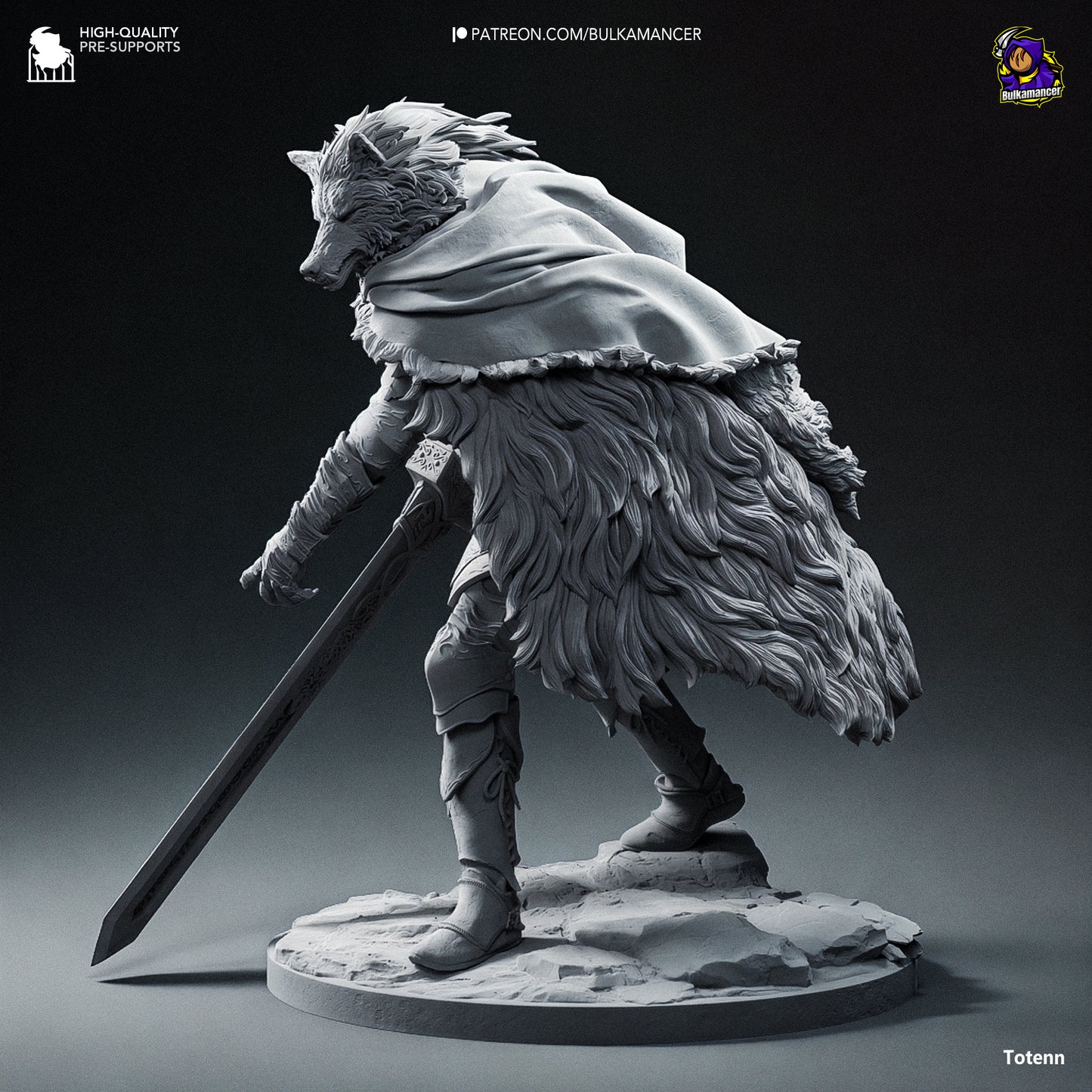 Blaidd Garage Kit | Fanmade Model by Bulkamancer | 3D Printed - Sephiknot
