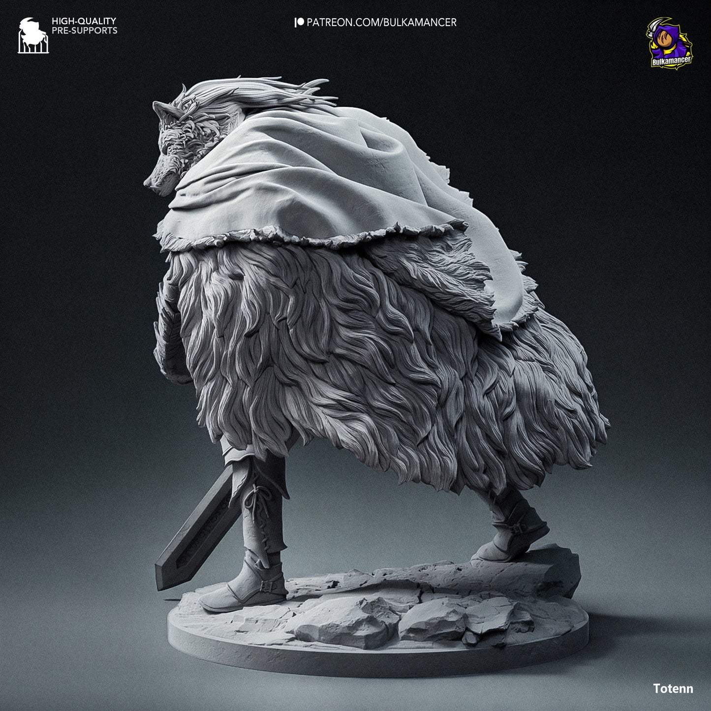 Blaidd Garage Kit | Fanmade Model by Bulkamancer | 3D Printed - Sephiknot