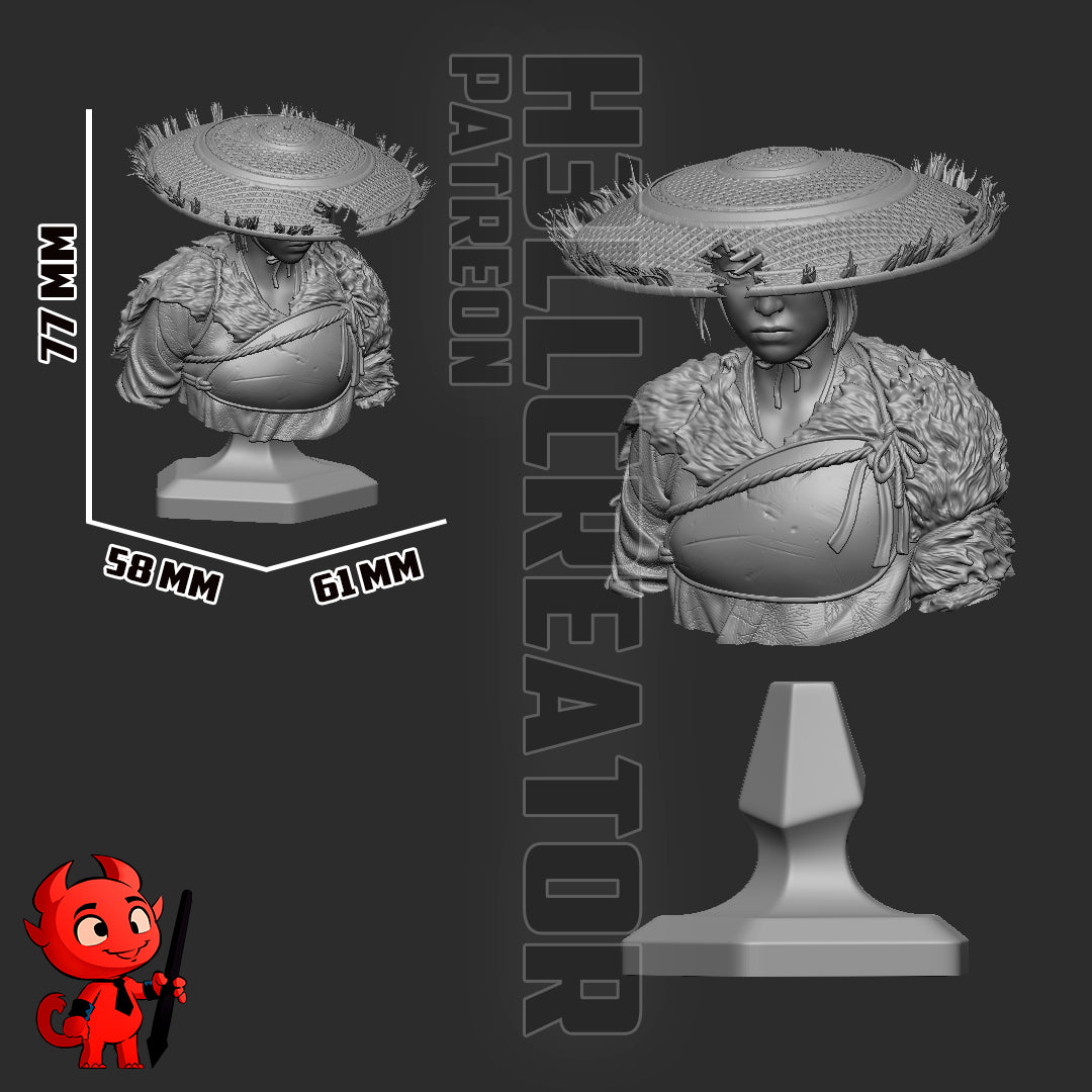 Atsu from Ghost of Yotei Fan-Made Model by h3ll Creator