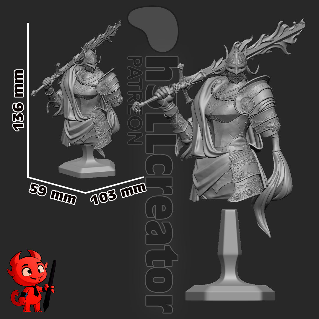 Rellana Garage Kit | Fanmade Model by h3llCreator | Elden Ring | 3D Printed - Sephiknot