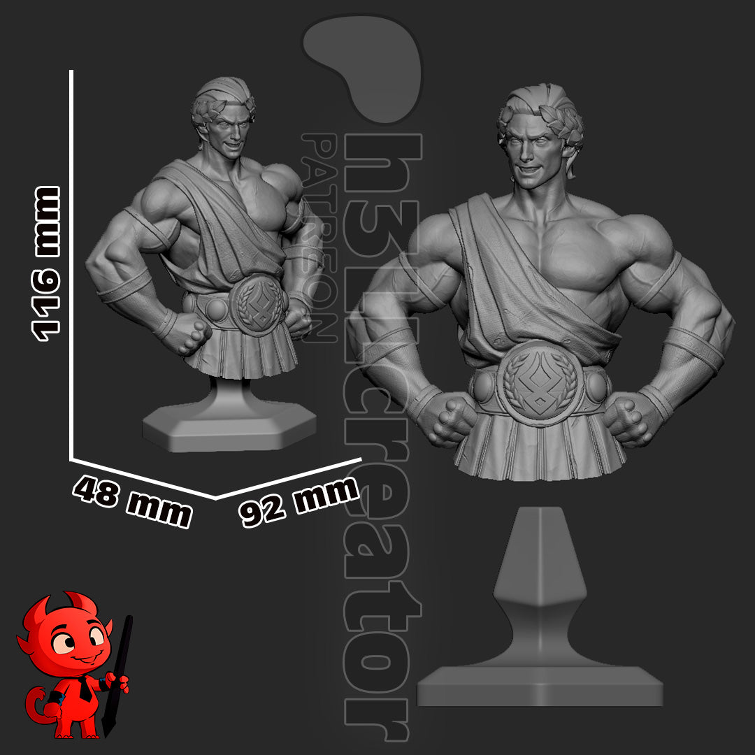 Theseus Garage Kit | Fanmade Model by h3llCreator | Hades | 3D Printed - Sephiknot