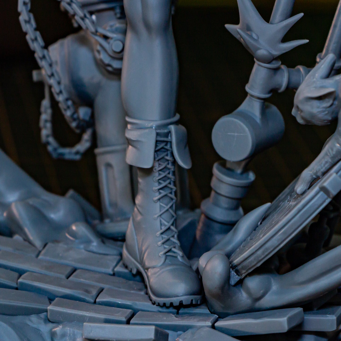 Cammy from Street Fighter by Bulkamancer | High Quality Resin Print | Painted Commissions available!