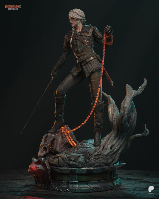 Ciri by TanukiFigures | High Quality Resin Print | Painted Commissions available! - Sephiknot