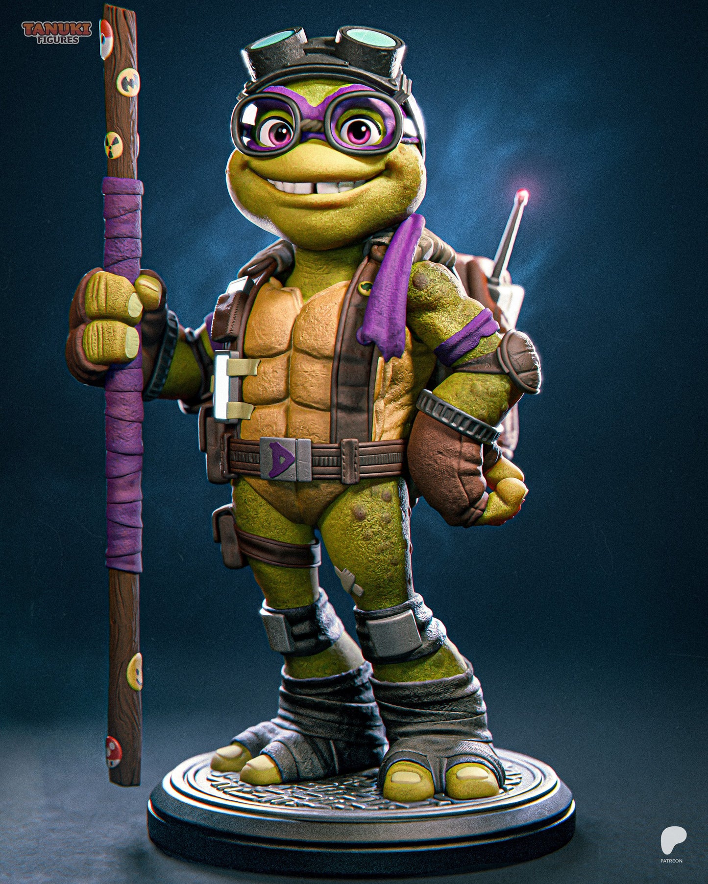 Donatello-Garage Kit TMNT - Fanmade Model by Tanuki Figures