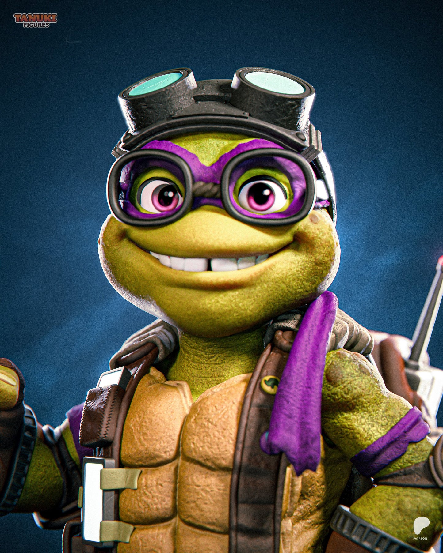 Donatello-Garage Kit TMNT - Fanmade Model by Tanuki Figures