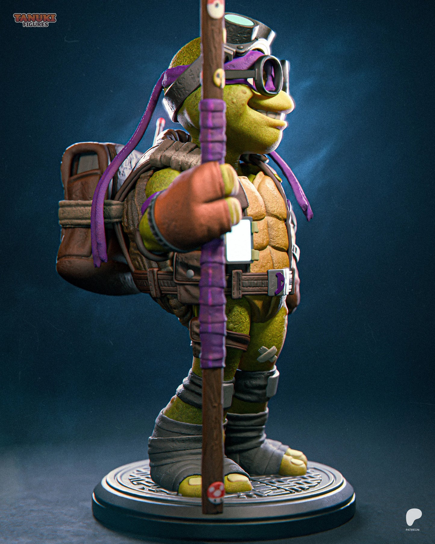 Donatello-Garage Kit TMNT - Fanmade Model by Tanuki Figures