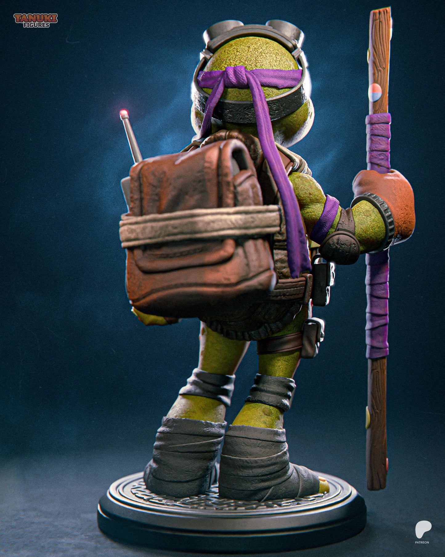 Donatello-Garage Kit TMNT - Fanmade Model by Tanuki Figures