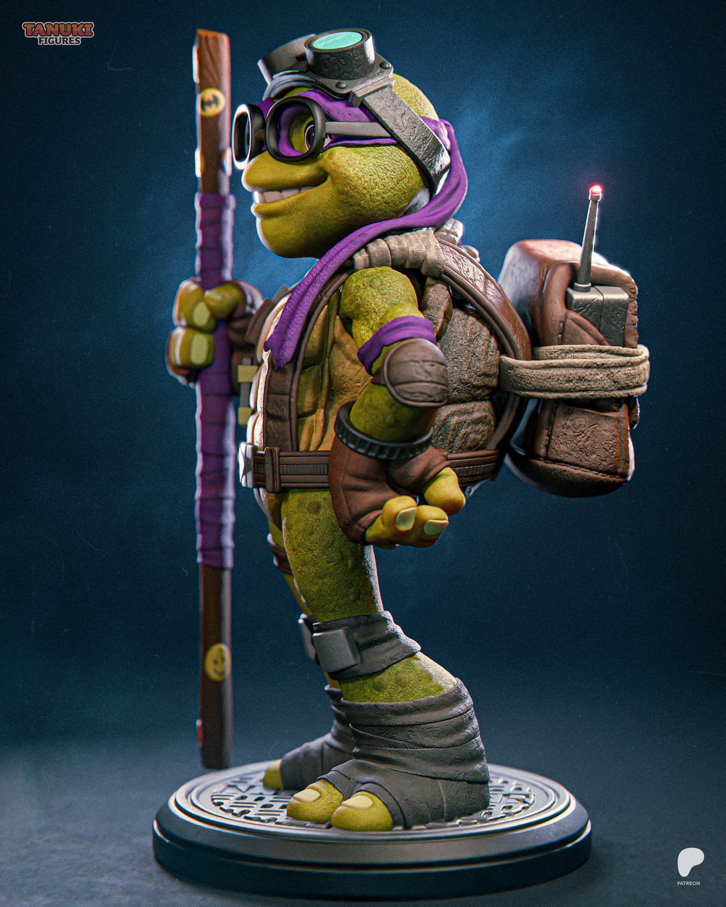 Donatello-Garage Kit TMNT - Fanmade Model by Tanuki Figures