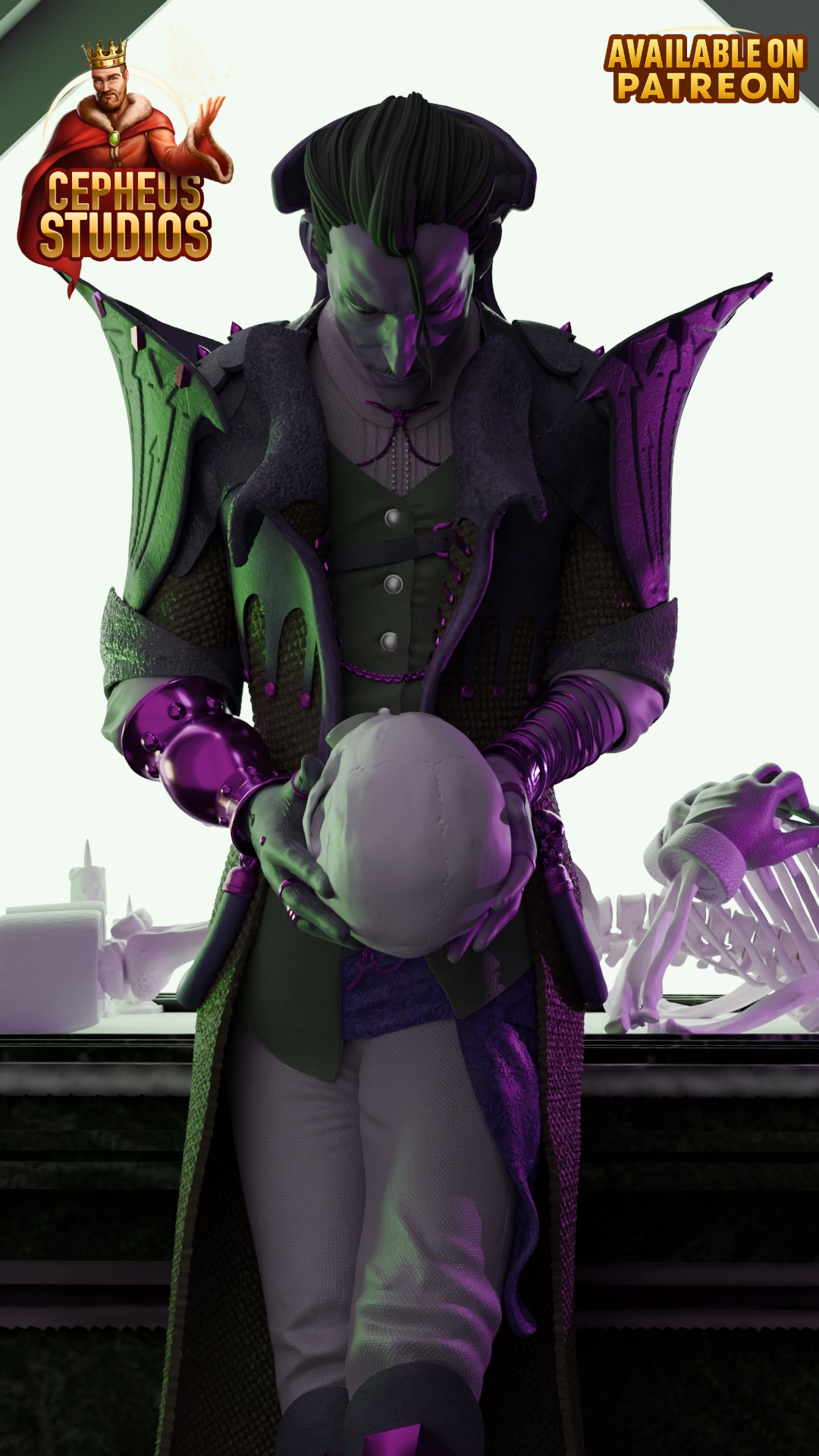 Emmrich Volkarin from Dragon Age Veilguard Fan-Made Model by Cepheus Studio