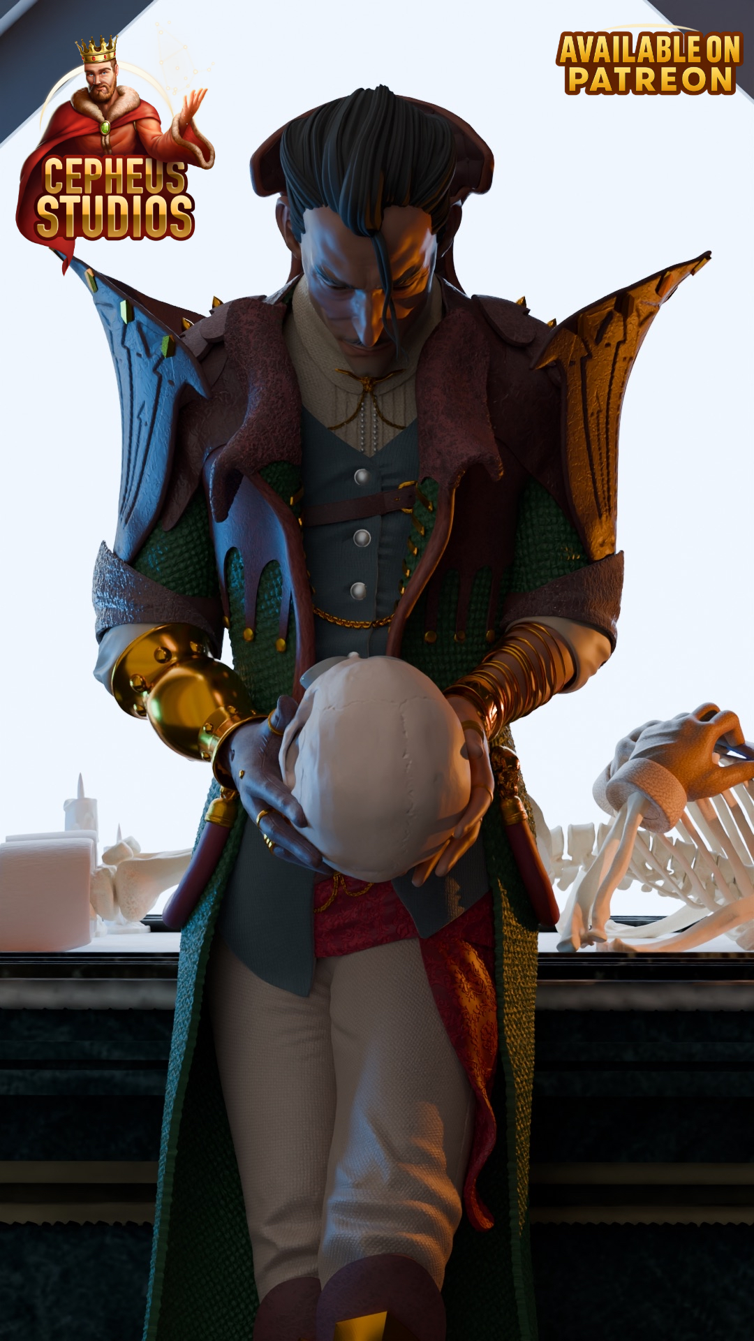 Emmrich Volkarin from Dragon Age Veilguard Fan-Made Model by Cepheus Studio