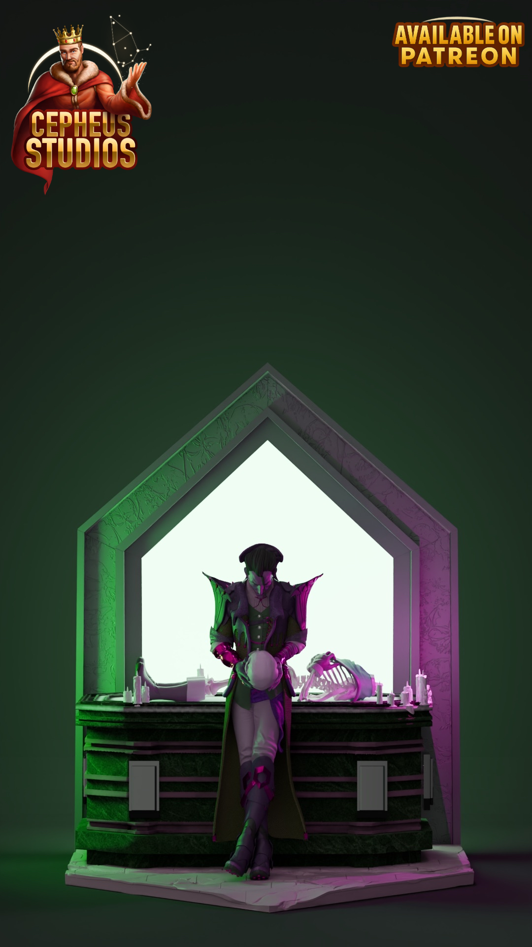 Emmrich Volkarin from Dragon Age Veilguard Fan-Made Model by Cepheus Studio
