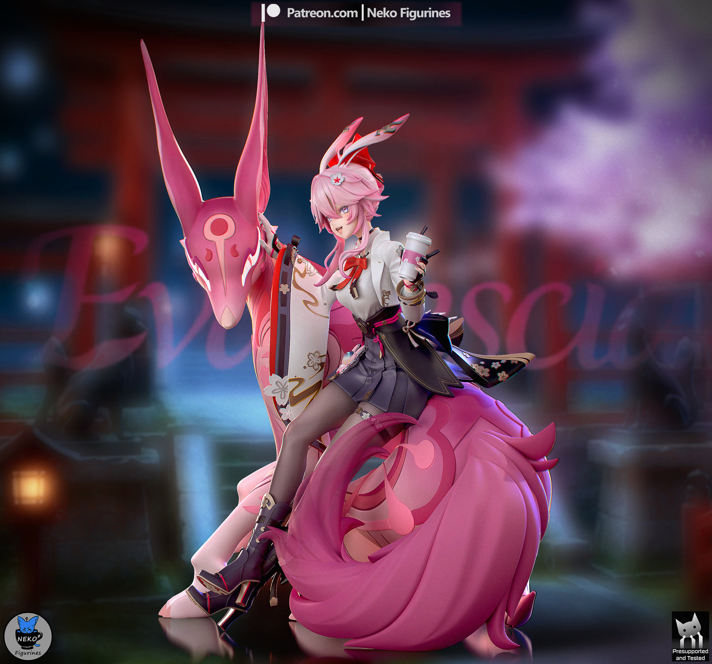 Evanescia from Honkai Star Rail by Neko Figurines | High Quality Resin Print | Painted Commissions available!