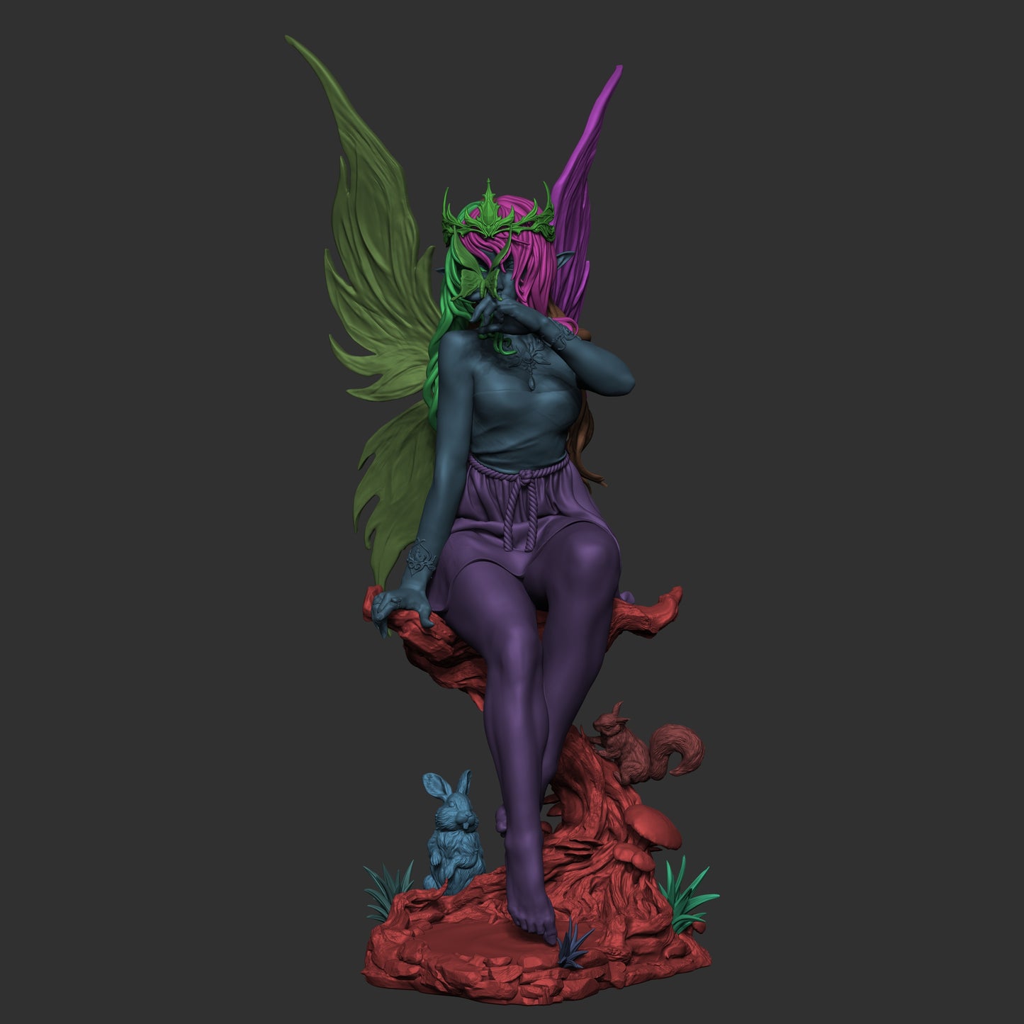 Fairy Queen by CA3D | High Quality Resin Print | Painted Commissions available! - Sephiknot