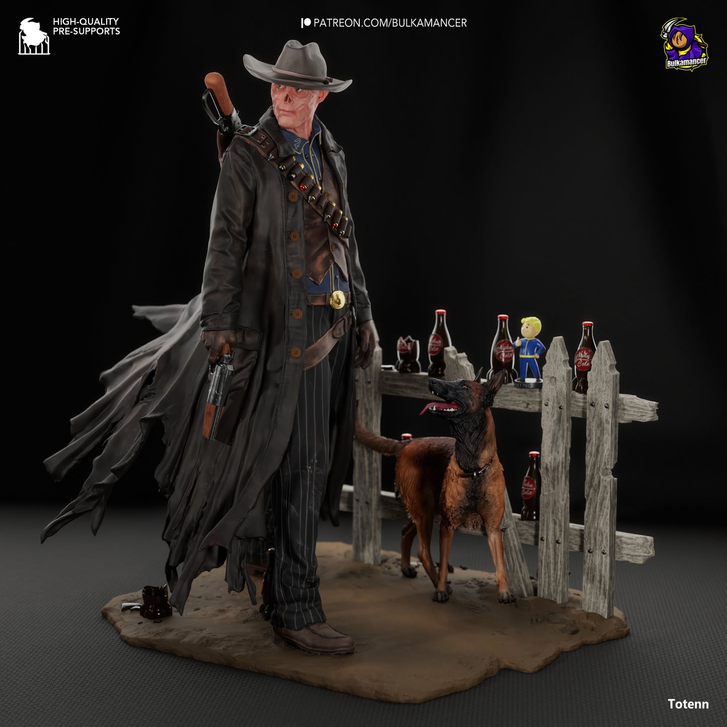The Ghoul Garage Kit | Fanmade Model by Bulkamancer | 3D Printed - Sephiknot