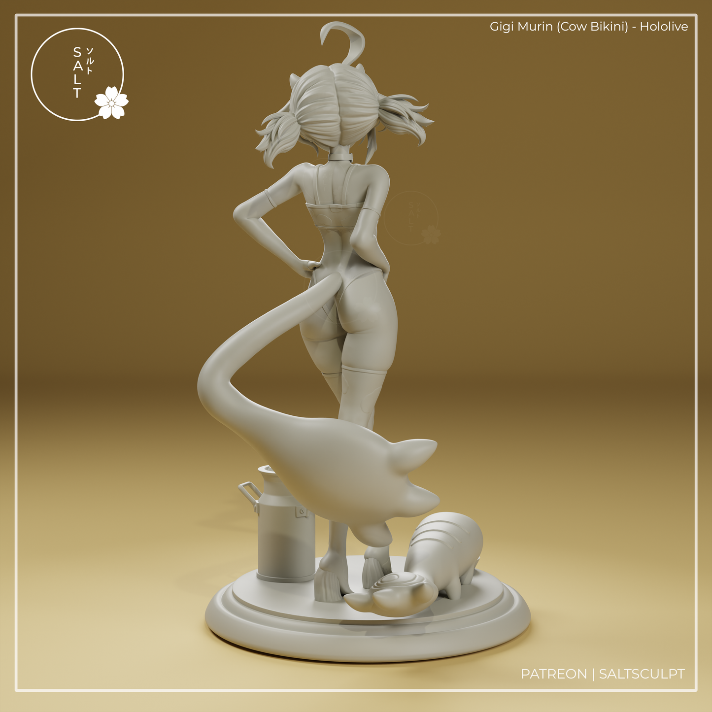Gigi Murin by SaltSculpts | High Quality Resin Print | Painted Commissions available! - Sephiknot