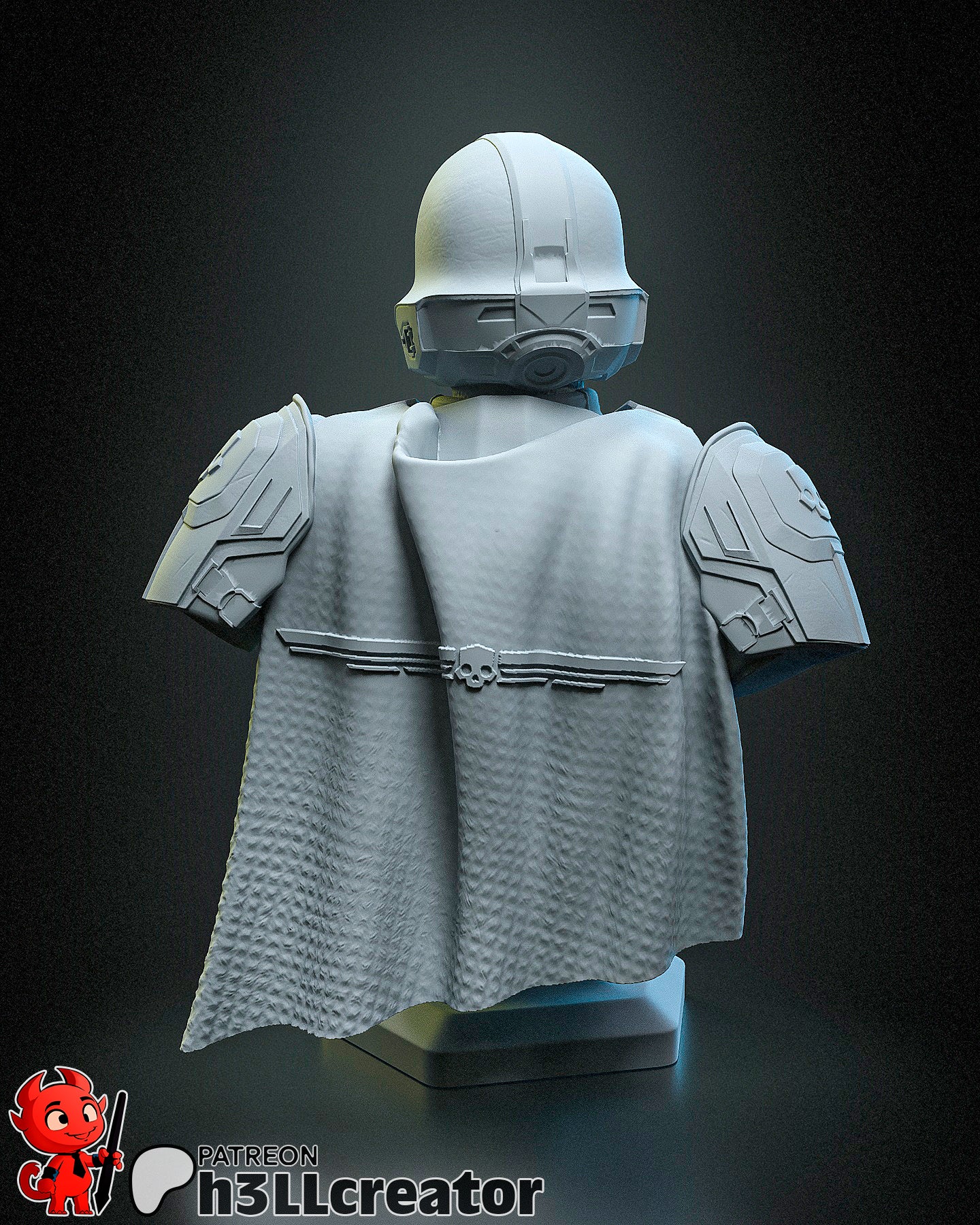 Helldiver Garage Kit | Fanmade Model by h3llCreator | Helldivers 2 | 3D Printed - Sephiknot