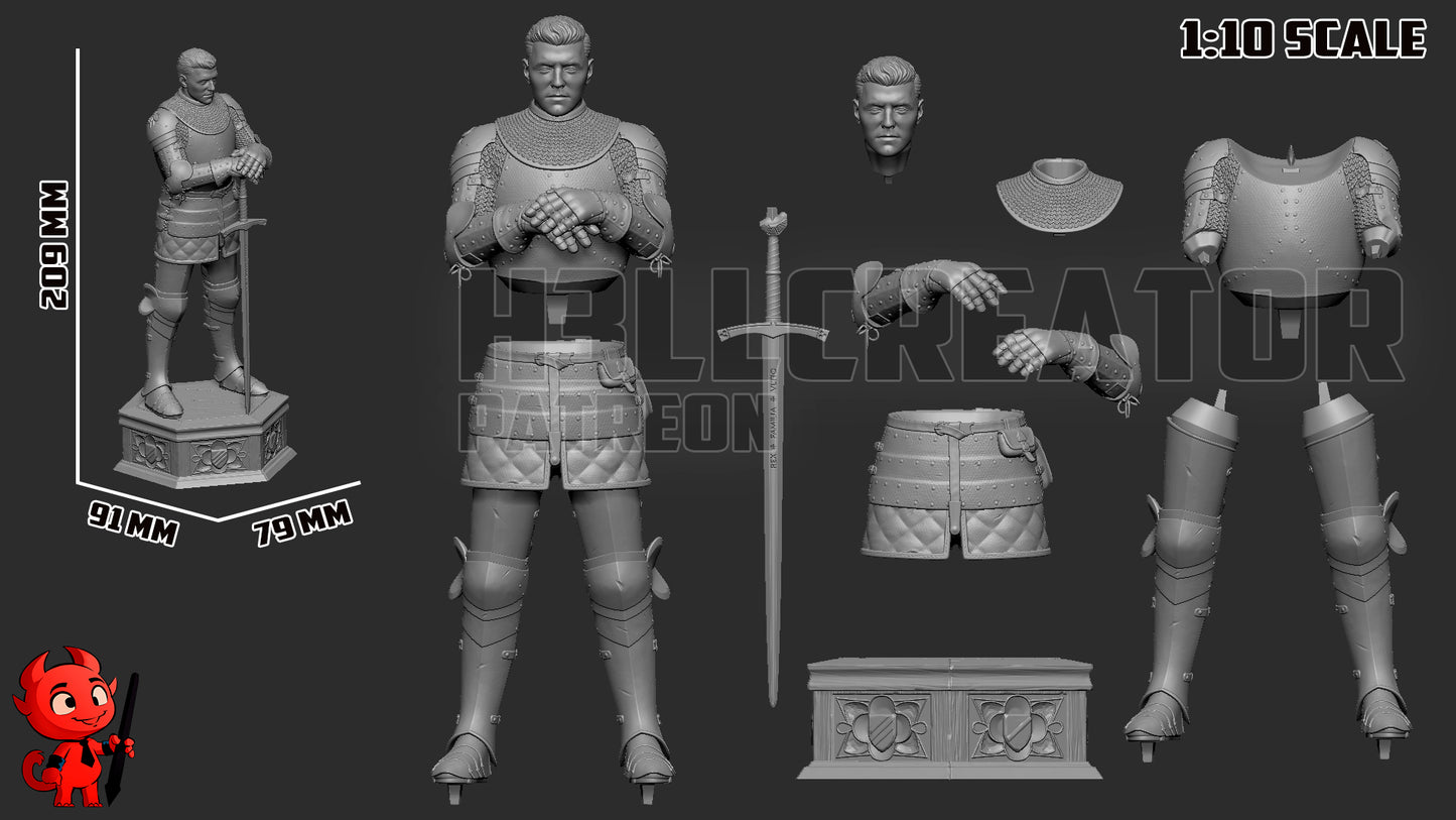 Henry Garage Kit | Fanmade Model by h3llCreator | Hero of Bohemia | 3D Printed
