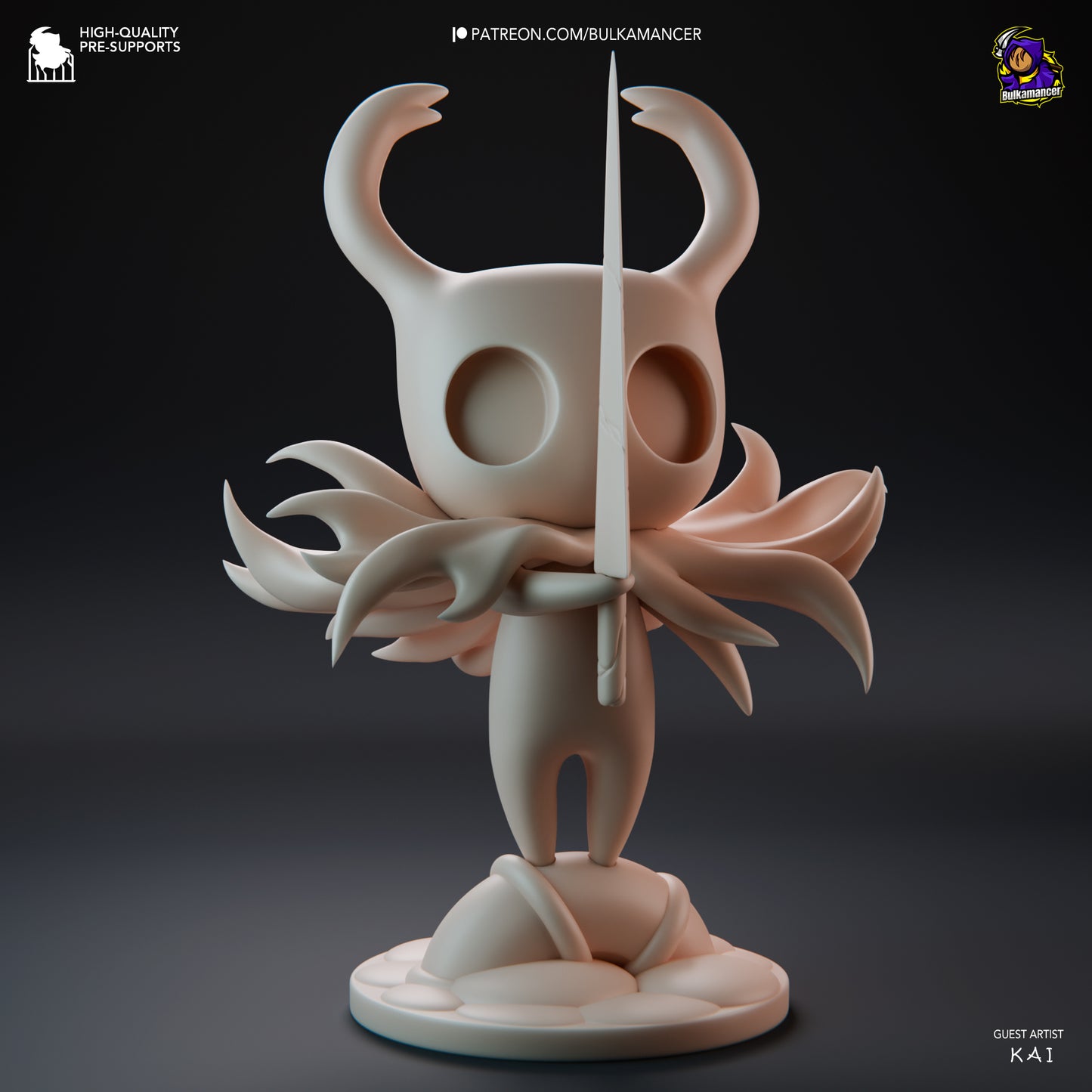 Hollow Knight Garage Kit | Fanmade Model by Bulkamancer | 3D Printed - Sephiknot