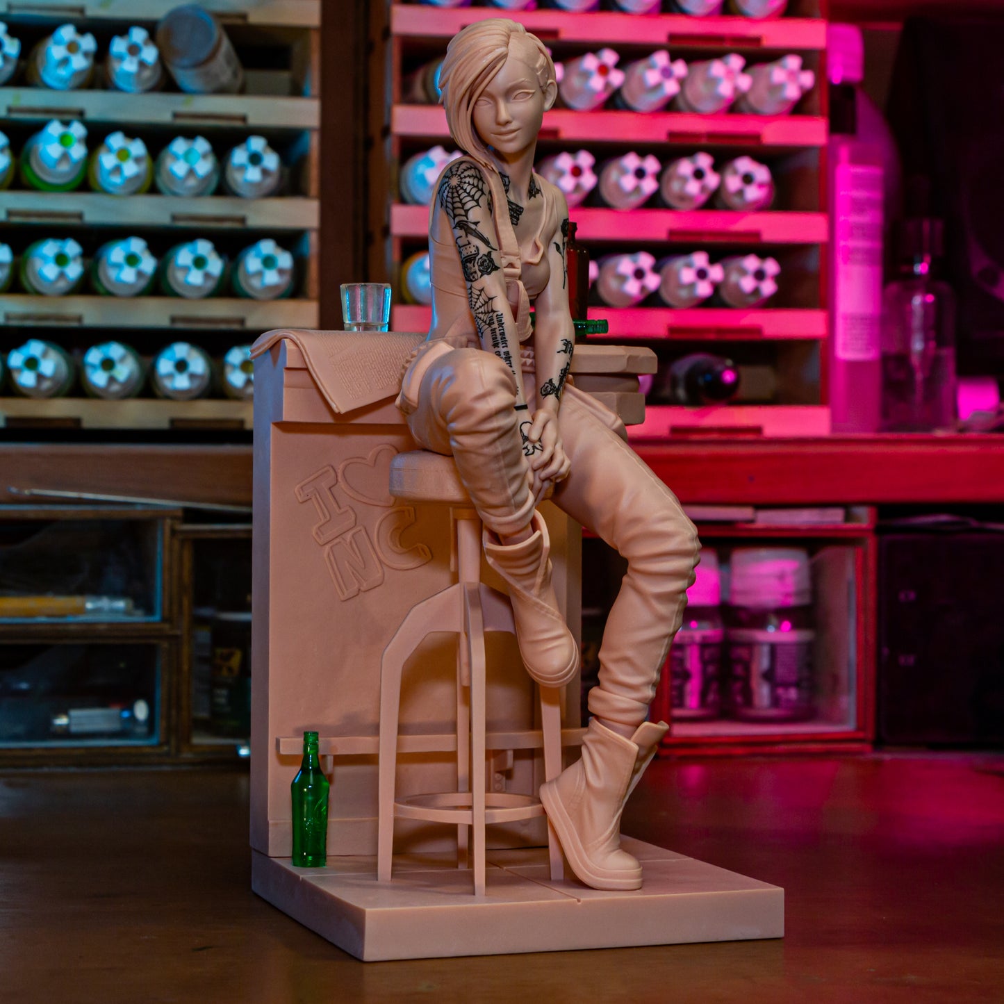 Judy from Cyberpunk 2077 Fan-Made Model by Bulkamancer