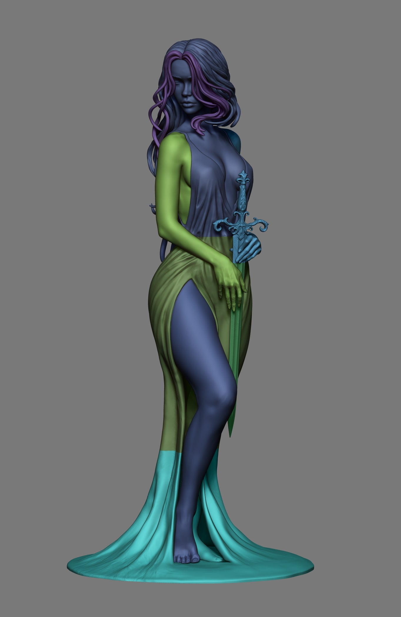 Lady of the Lake Original Model by CA3D - Sephiknot