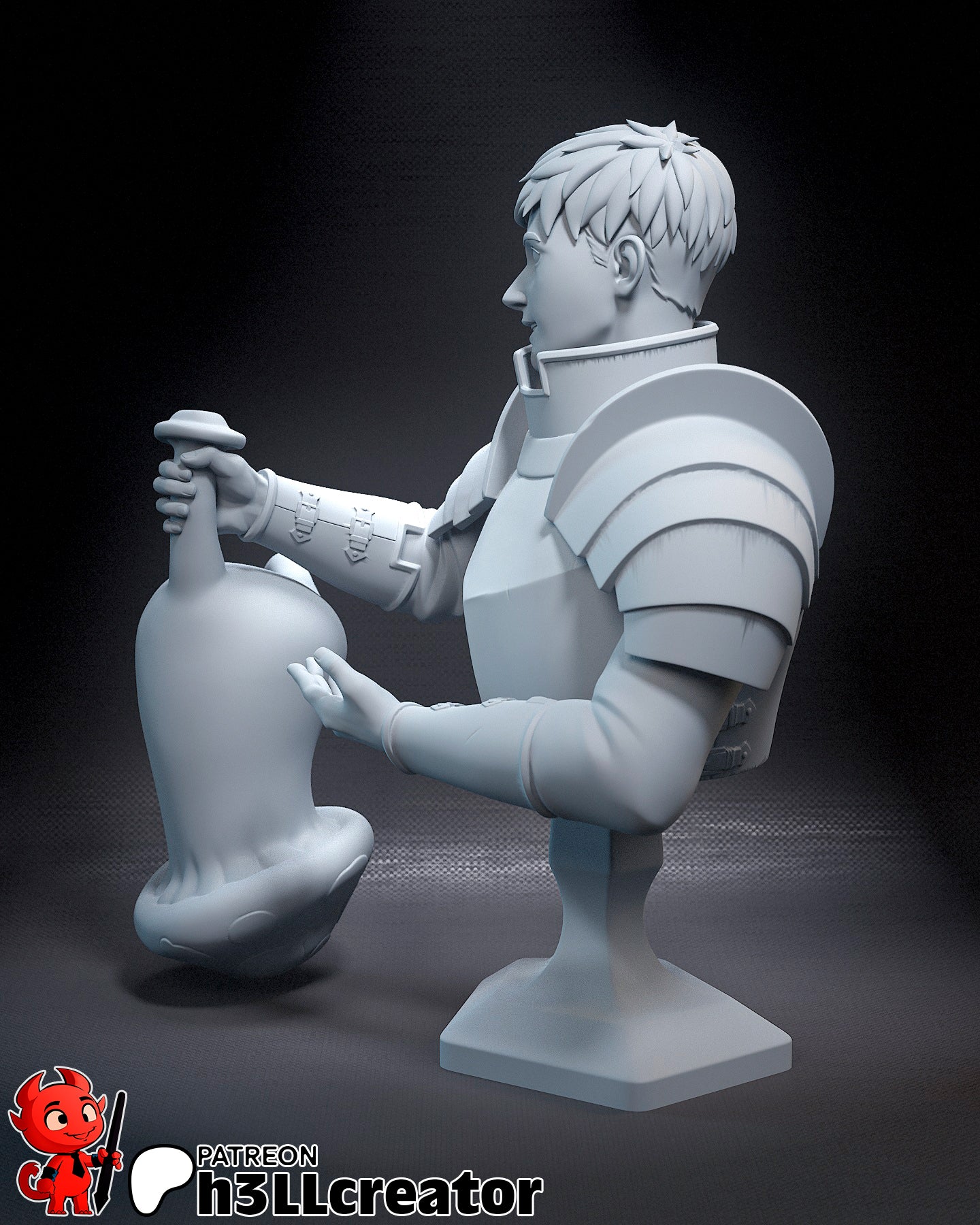 Laios Touden Garage Kit | Fanmade Model by h3llcreator | Delicious in Dungeon | 3D Printed - Sephiknot