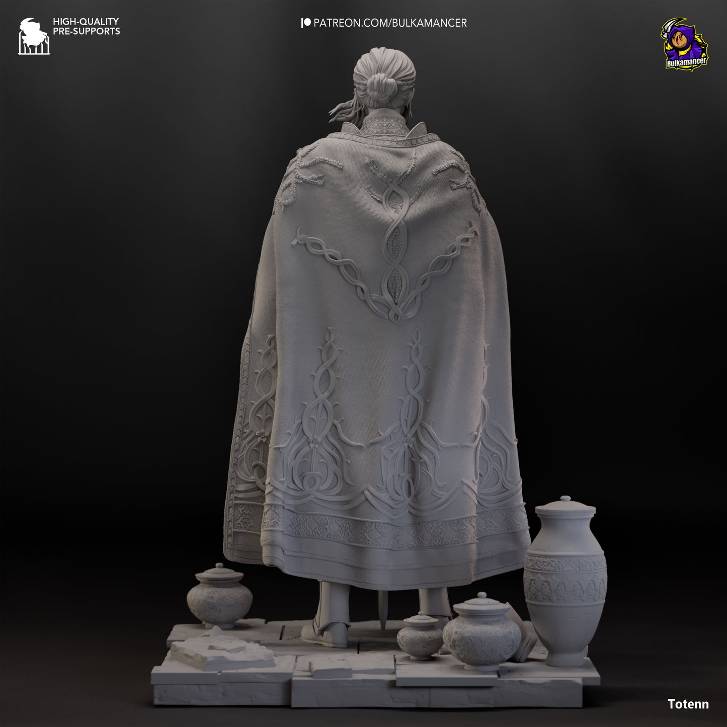 Needle Knight Garage Kit | Fanmade Model by Bulkamancer | 3D Printed - Sephiknot