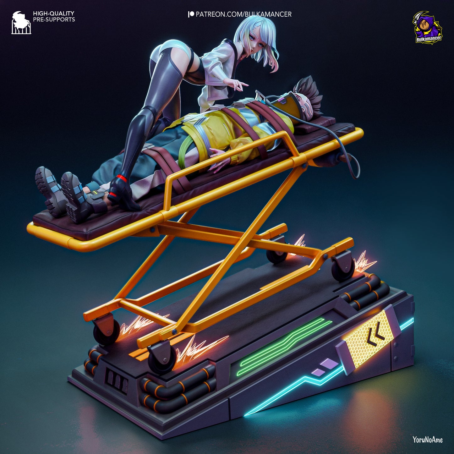 Lucy & David Garage Kit | Fanmade Model by Bulkamancer | 3D Printed - Sephiknot