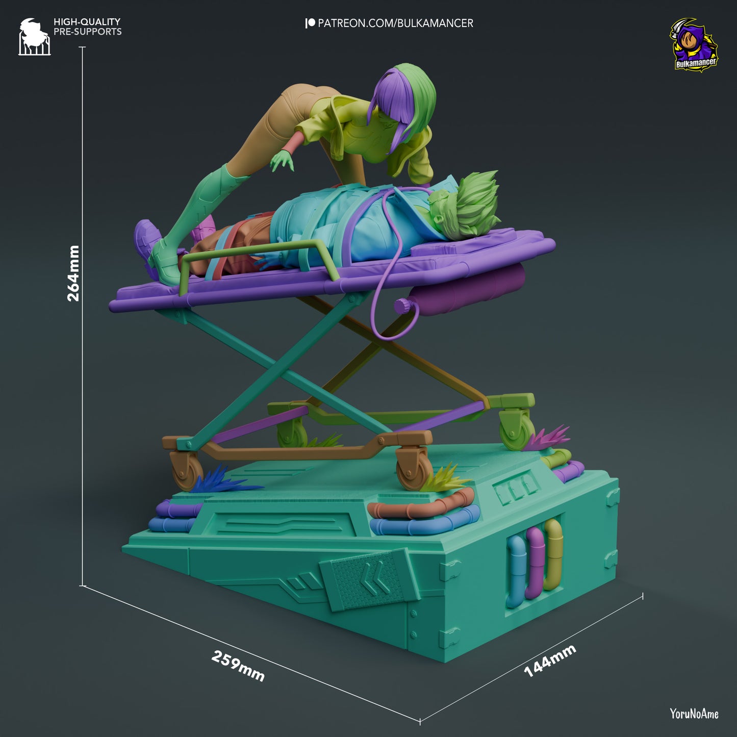 Lucy & David Garage Kit | Fanmade Model by Bulkamancer | 3D Printed - Sephiknot