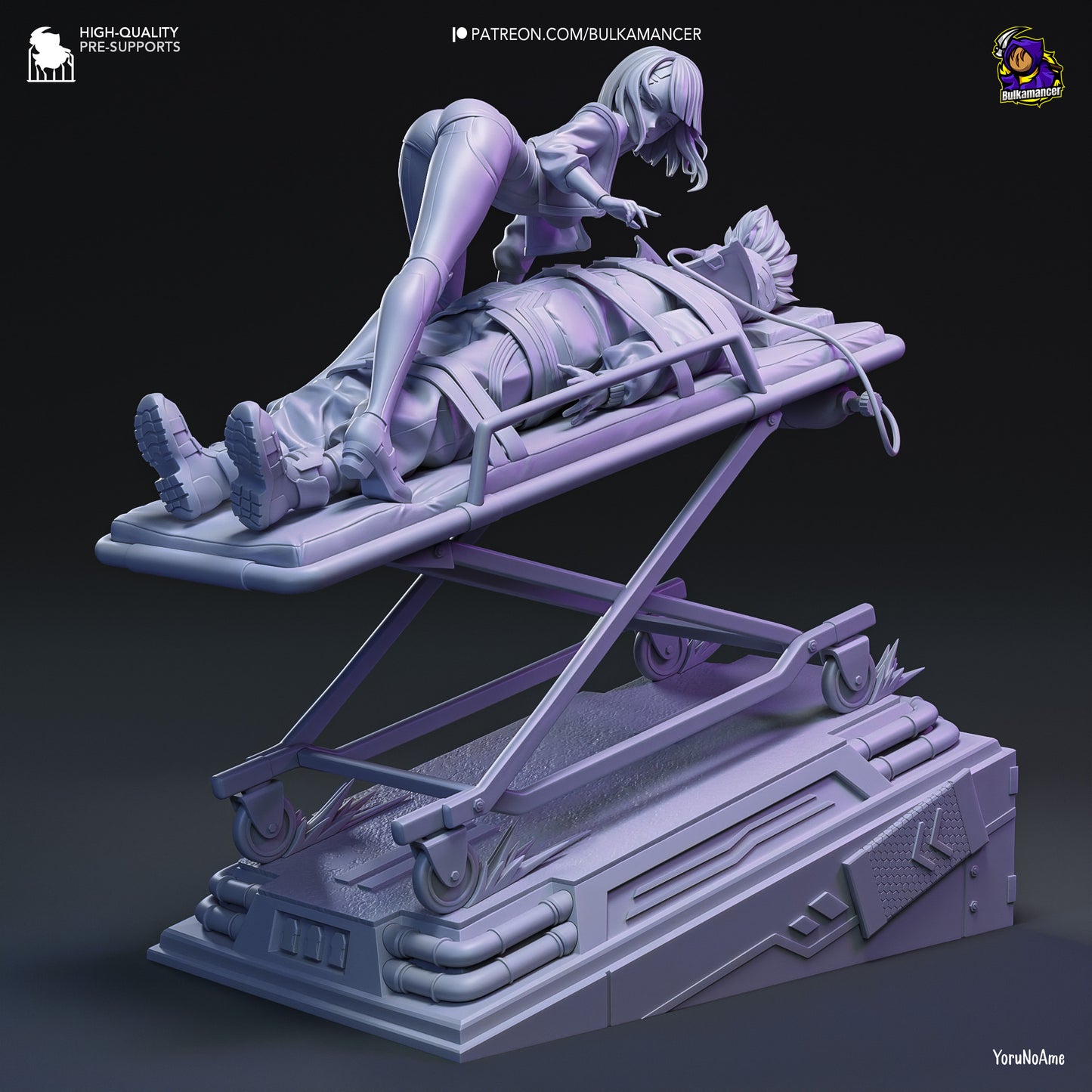 Lucy & David Garage Kit | Fanmade Model by Bulkamancer | 3D Printed - Sephiknot