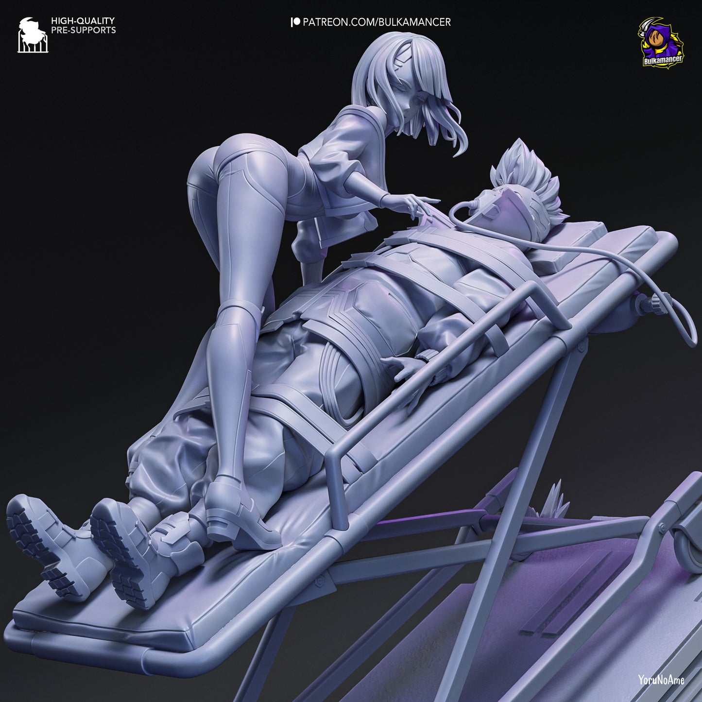 Lucy & David Garage Kit | Fanmade Model by Bulkamancer | 3D Printed - Sephiknot