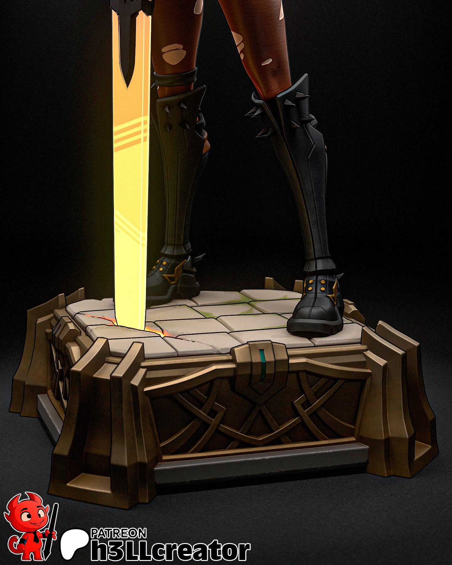 Magik Garage Kit | Fanmade Model by h3llCreator | Marvel Rivals| 3D Printed - Sephiknot