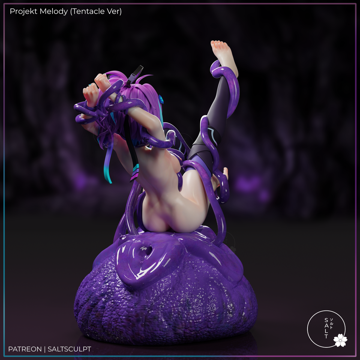 Projekt Melody by SaltSculpts | High Quality Resin Print | Painted Commissions available! - Sephiknot