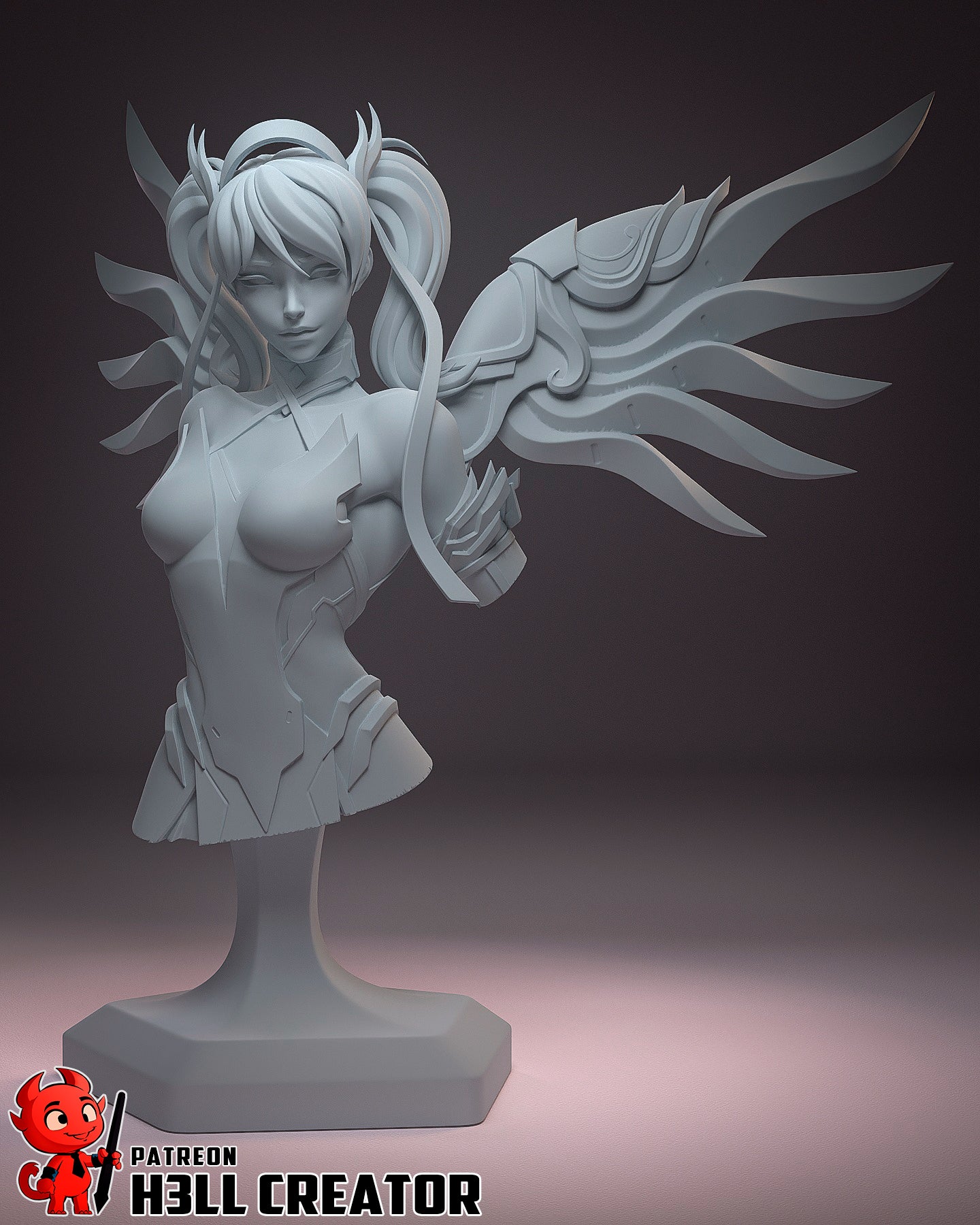 Mercy from Overwatch Fan-Made Model by h3llcreator