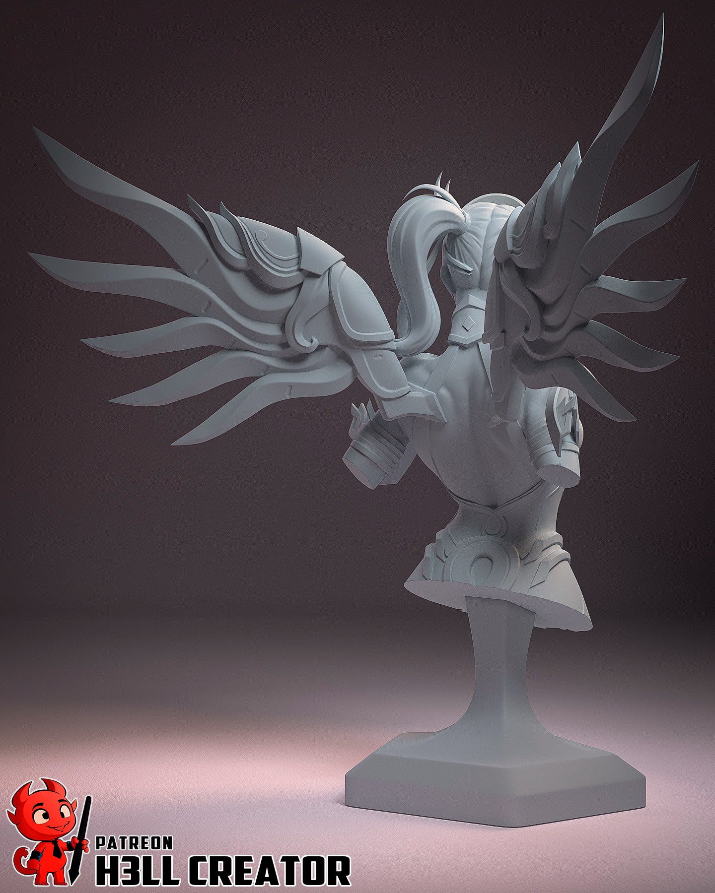 Mercy from Overwatch Fan-Made Model by h3llcreator